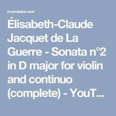 Elisabeth-Claude Jacquet De La Guerre