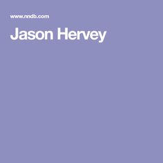 Jason Hervey