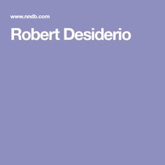 Robert Desiderio