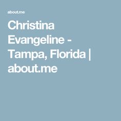 Christina Evangeline