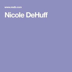 Nicole DeHuff