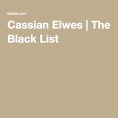 Cassian Elwes