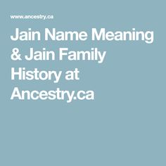 Jain family