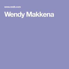 Wendy Makkena