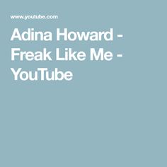 Adina Howard