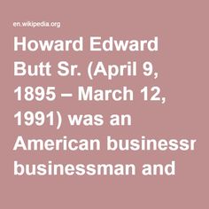 Howard Edward Butt Sr.