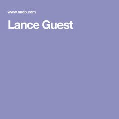 Lance Guest