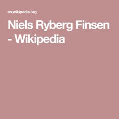 Niels Ryberg Finsen
