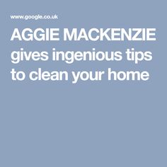 Aggie Mackenzie