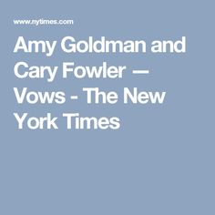 Amy Goldman Fowler