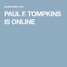 Paul F. Tompkins