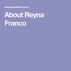 Reyna Franco