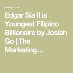 Edgar Sia