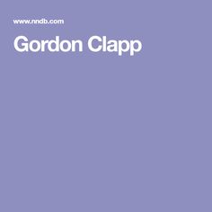 Gordon Clapp