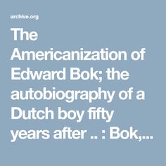 Edward Bok