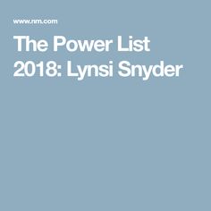 Lynsi Snyder