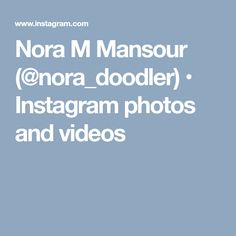 Nora Mansour