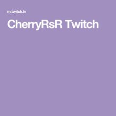 CherryRsR