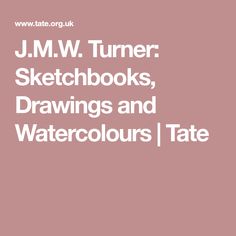 J.m.w. Turner