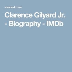 Clarence Gilyard Jr.