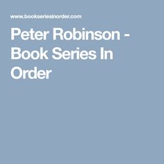 Peter Robinson
