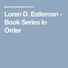 Loren D. Estleman