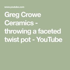 Greg Crowe