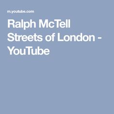 Ralph McTell