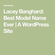 Lacey Banghard