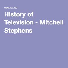 Mitchell Stephens