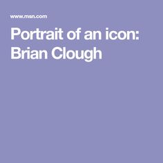 Brian Clough