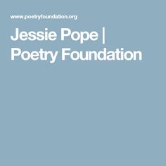 Jessie Pope