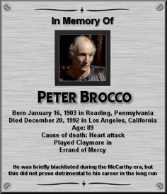 Peter Brocco
