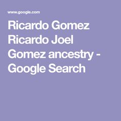 Ricardo Joel Gomez