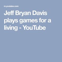 Jeff Bryan Davis
