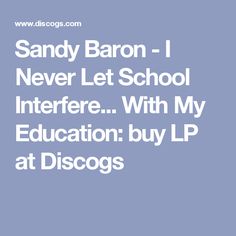 Sandy Baron