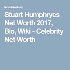 Stuart Humphryes