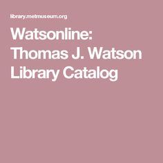 Thomas J. Watson