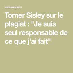 Tomer Sisley
