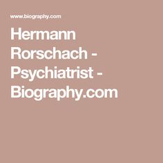 Hermann Rorschach