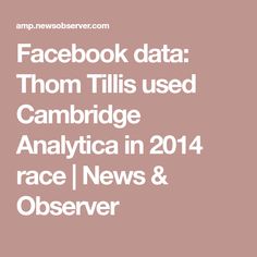 Thom Tillis