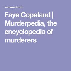 Faye Copeland