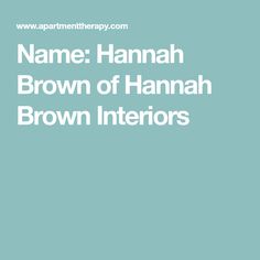 Hannah Brown