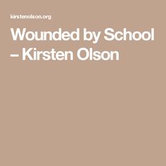 Kirsten Olson