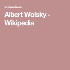 Albert Wolsky