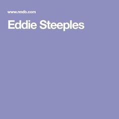 Eddie Steeples