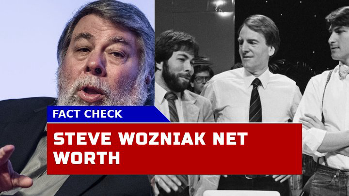 Has Steve Wozniak Net Worth Reached Apple Lofty Heights?